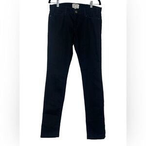 Current/Elliott The Skinny sz28 Black Skinny Low Rise Denim Jeans 80’s Inspired